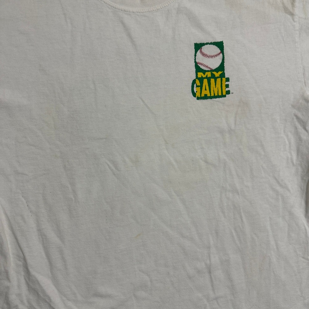 Vintage‎ Late 90s Baseball Is Like Church Leo Durocher Quote Tee Shirt Mens XL - Picture 2 of 12